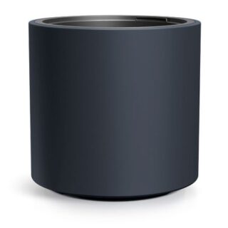 Кашпо Prosperplast Heos d47.h45см антрацит с вкладышем