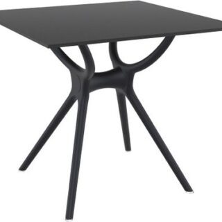 Стол квадратный Siesta Contract Air Table черный 76х76х74 см